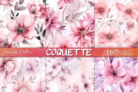 Download Muted Pink Coquette Floral Wallpaper - Floral wallpaper Collection