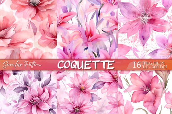 Download Pink Coquette Floral Wallpaper Pattern - Floral wallpaper Collection