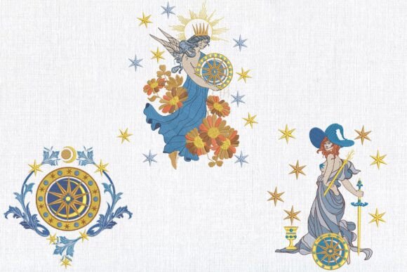 Download Celestial Goddess with Magic Wheel - Celestial Collection